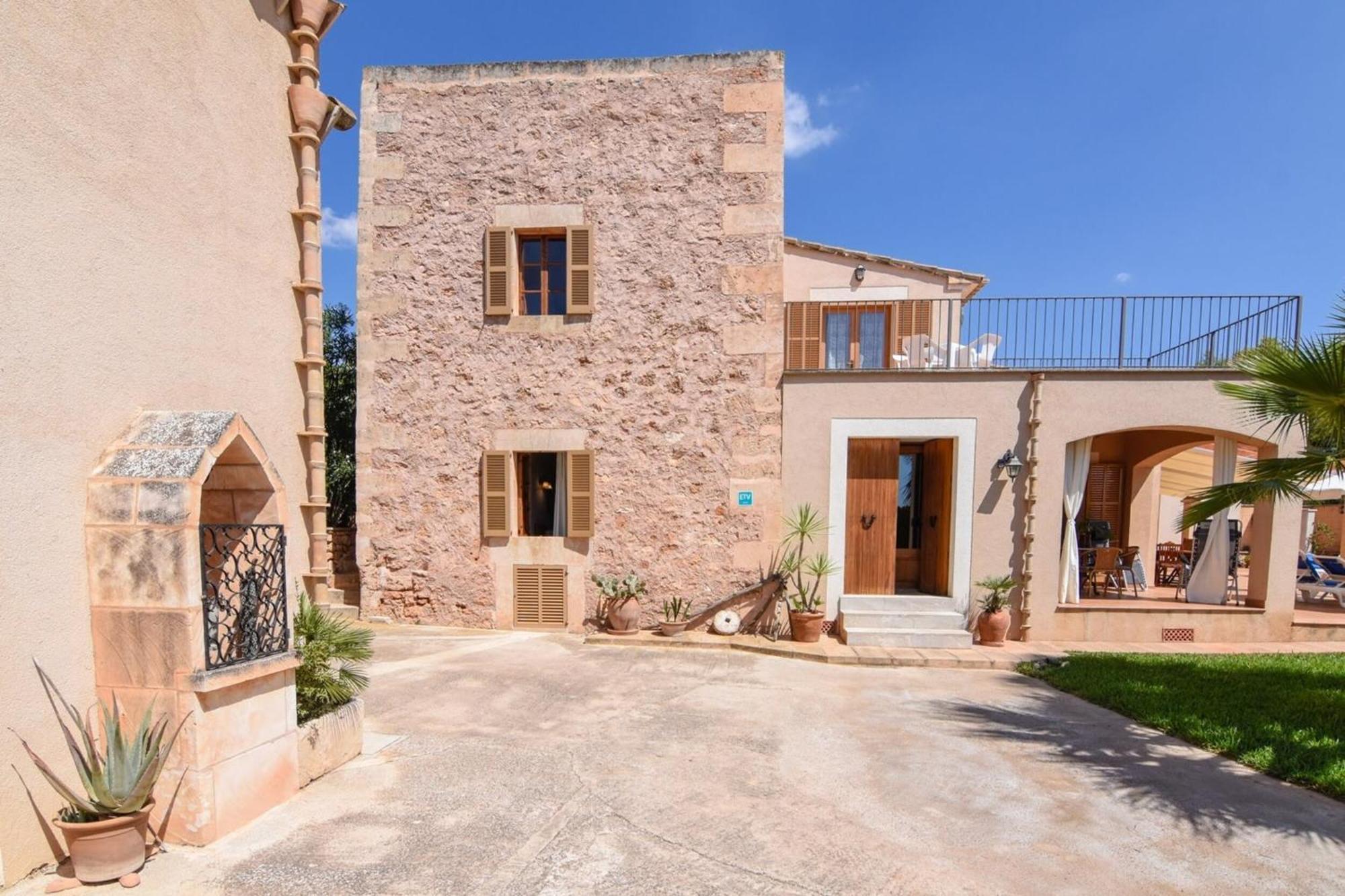 Casa Rural, Finca Rustica Con Piscina Cas Padrins De Campos, Mallorca Zewnętrze zdjęcie