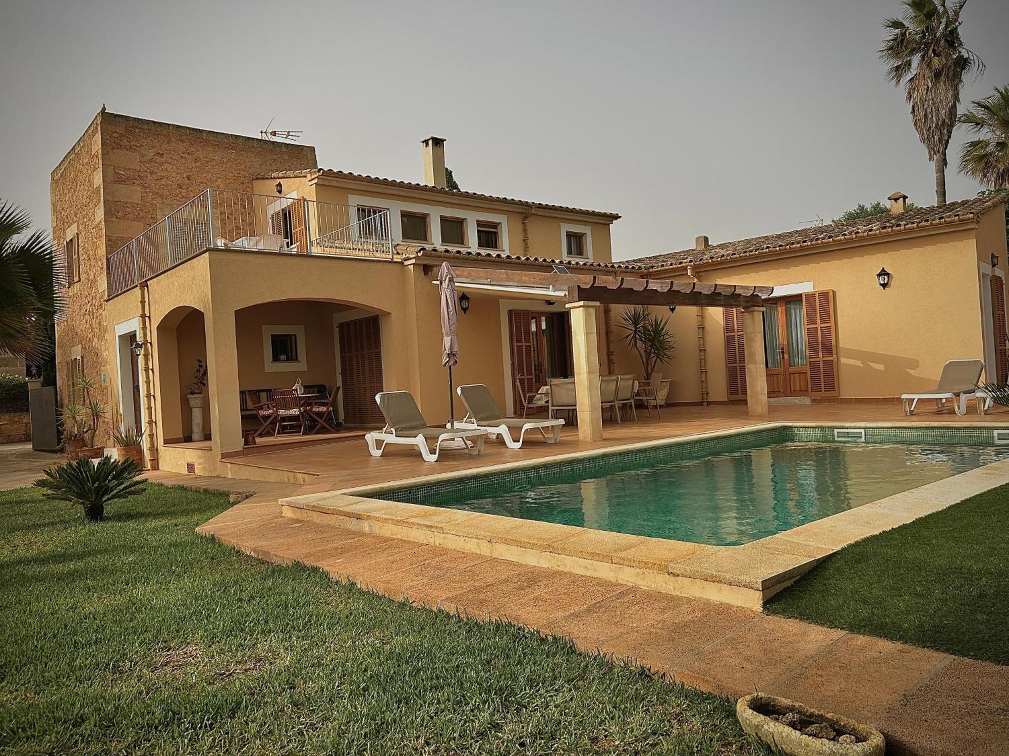 Casa Rural, Finca Rustica Con Piscina Cas Padrins De Campos, Mallorca Zewnętrze zdjęcie